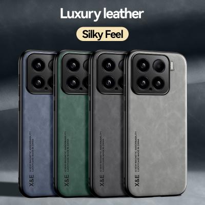 Sillky Leather Back Phone Cover